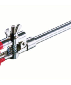 Usbeck Tripod Clamp, 38-60 mm, Zinc Die-Cast, Nickel-Plated, Plastic-Coated