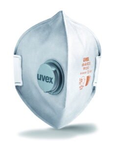 Uvex Fine Dust Mask Silv-Air Pro 8313 FFP3 with Exhaust Valve, Pack of 15​