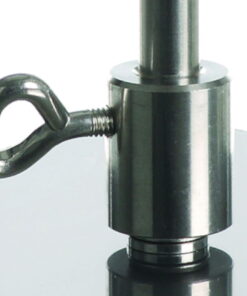 BOCHEM Socket for Stand Bases D=12 mm, Without Tread, 18/10 Stainless Steel
