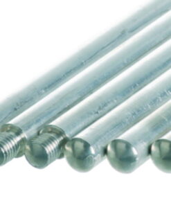 BOCHEM Support Rod, Steel, Galvanized, 12mm O.D., M10 Thread, Length 500mm