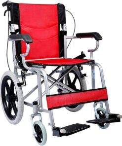 Wheelchair Childrens Standard Red- Foldable