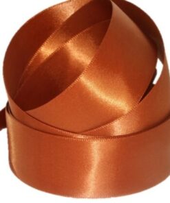 DFS Saddle Brown (10mm) Satin Ribbon