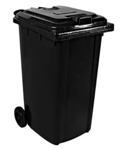 Wheelie Bin 240L Black- Non SABS