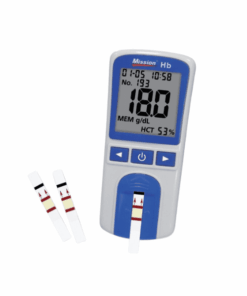 Mission HB Hemoglobin Testing System – includes 10 strips