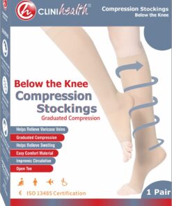 Compression Stockings Below the Knee Class 3 Red – Small