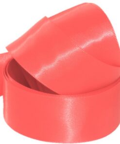 DFS Coral (10mm) Satin Ribbon