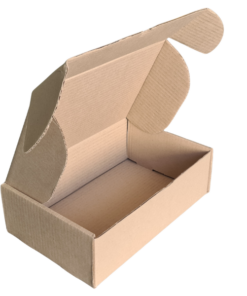 Brown Kraft Large Rectangle Shipper Box – 370 x 225 x 120mm