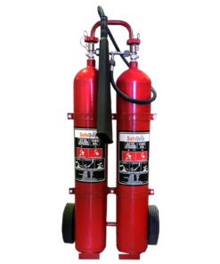 2 x 10kg CO2 Trolley Fire Extinguisher