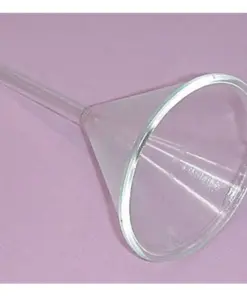 Funnel, Glass 100mm D, Stemm 10mm