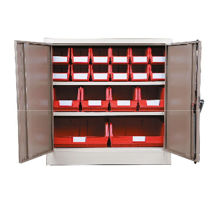 Ivory – Linbin ® Storage Bin Half Size Cabinet Kit