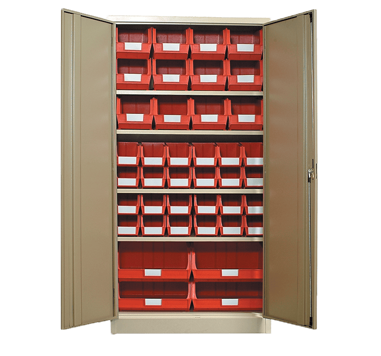 Ivory – Linbin ® Storage Bin Cabinet Kit