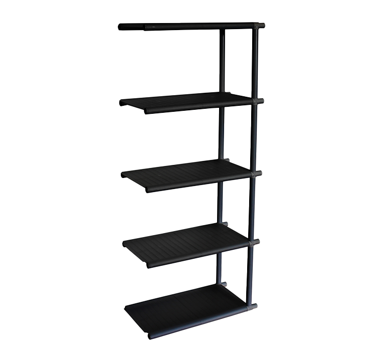 Silver Add-On PVC Shelving