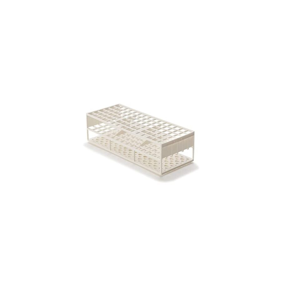 Laboratory Test Tube Racks For 13mm Test Tubes, White