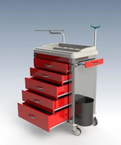 Mt C 01 Emergency Drug Trolley