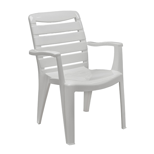 MIA HIGH BACK CHAIR- White