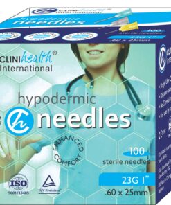 Needle 23G 1? (.60X.25) CliniHealth -100s