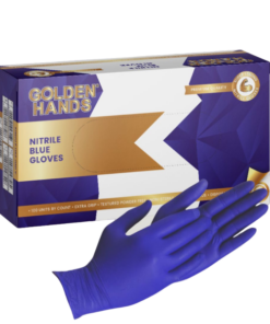 Cool Blue Nitrile 3,5g golden hands examination nitrile gloves