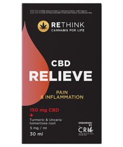 Rethink Cbd Relieve Oil 150mg 30ml