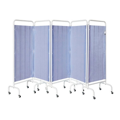 Mobile Bed Screen 5 Fold With Curtains Bd745oe74/5