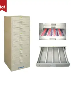 Slide Storage Cabinet BKC-SS450: 18 Drawers