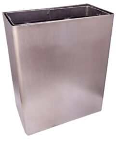 Wall Bin Stainless Steel – Large 28L