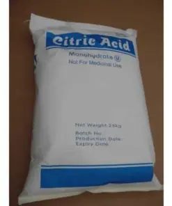 Citric Acid Monohydrate 25kg