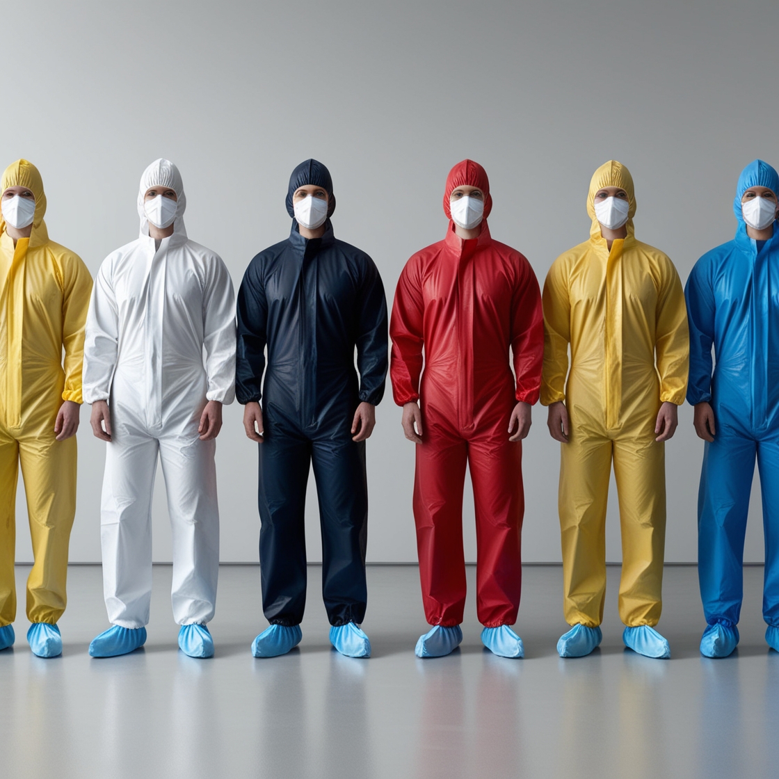 Black Reusable coveralls