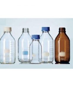 Laboratory Bottles, Blue Screw Cap 50ml