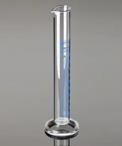 Measuring Cylinders, Glass, Spouted, 100 ml, round base, Grade A