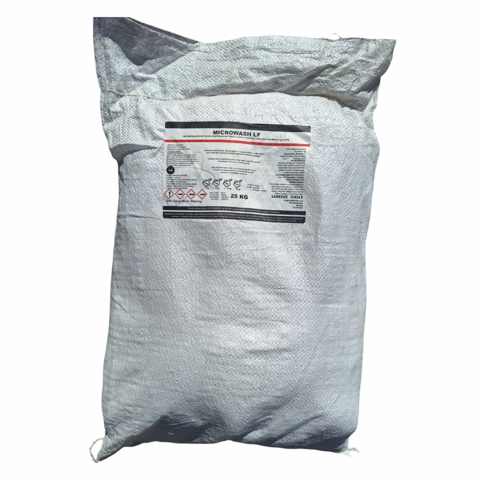 MicroWash LF Industrial Washing Powder 25KG