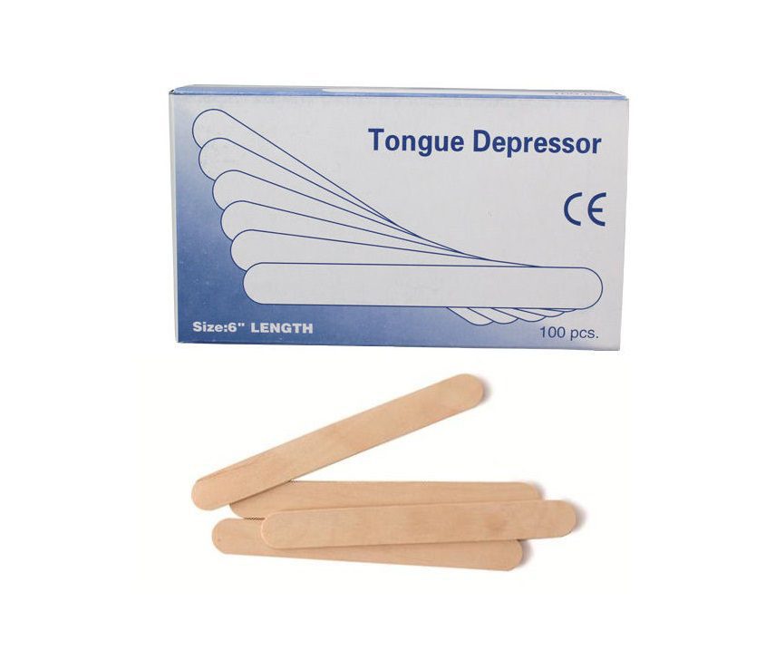 Wooden Tongue Depressors (100’S)