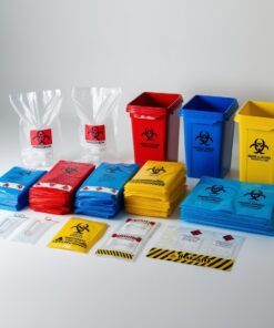 medical bins with lids