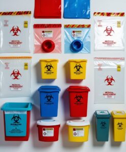 biohazard bags and containers
