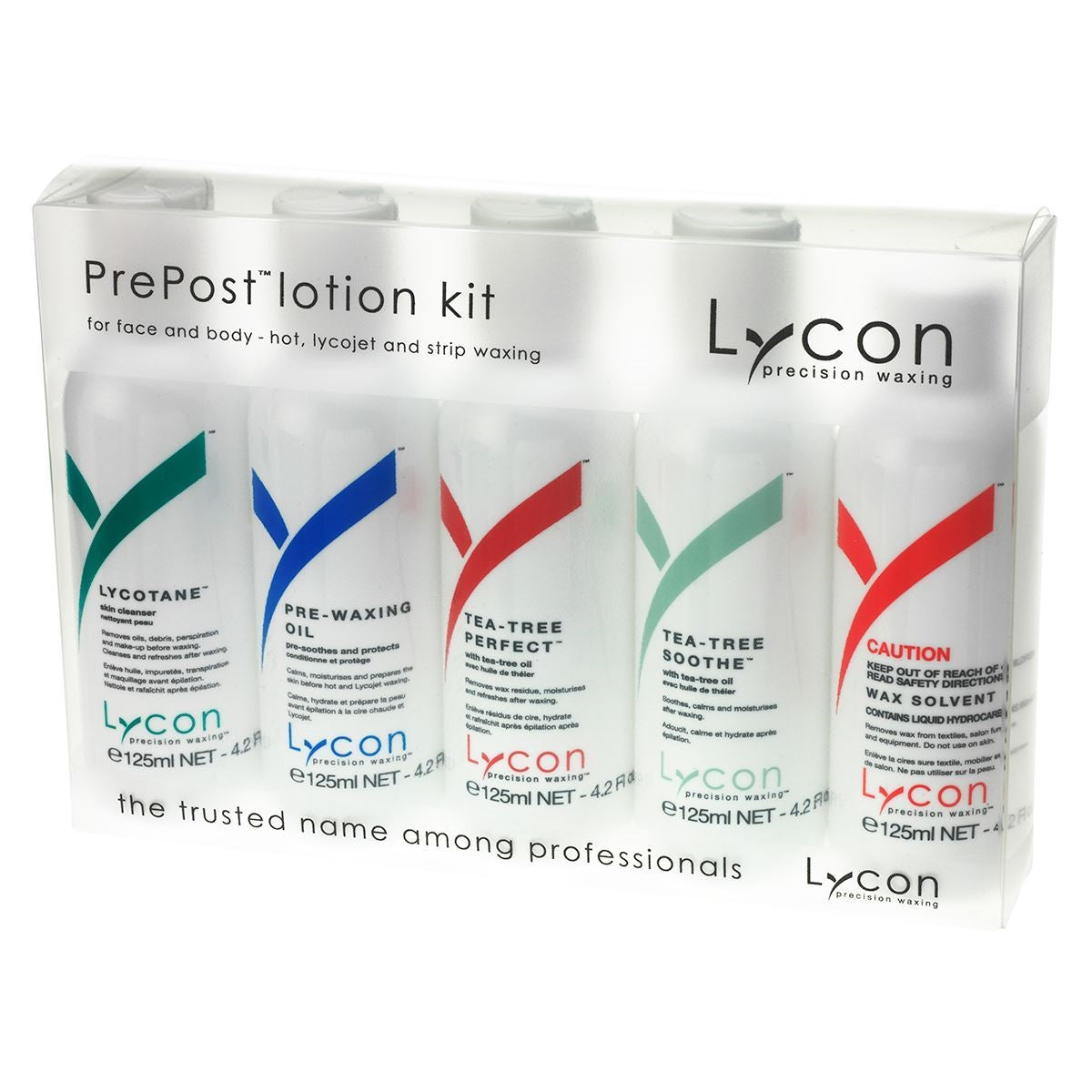 Lycon Pre Post Waxing Kit - 125ml's