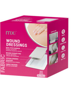 WOUND DRESSING MX FABRIC 10X10CM 30'S~