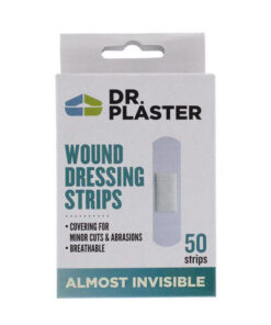 Dr Plaster Almost Invisible  Clear 24x72mm 50���s Dp