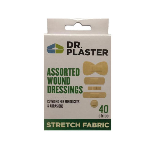 Dr Plaster Assorted Stretch Plasters (Pack of 40)