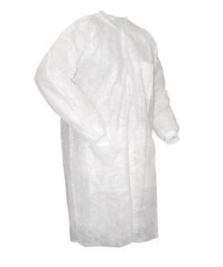 Mom ��� Gown Pp Long Sleeve White 40g/m2