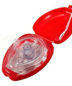 Cpr Mask With Heart Shaped Case ��� Large Various Colours