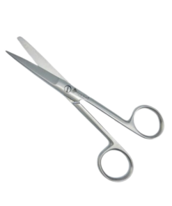 Stainless Steel Operating Scissors ��� 12.5cm / 5in