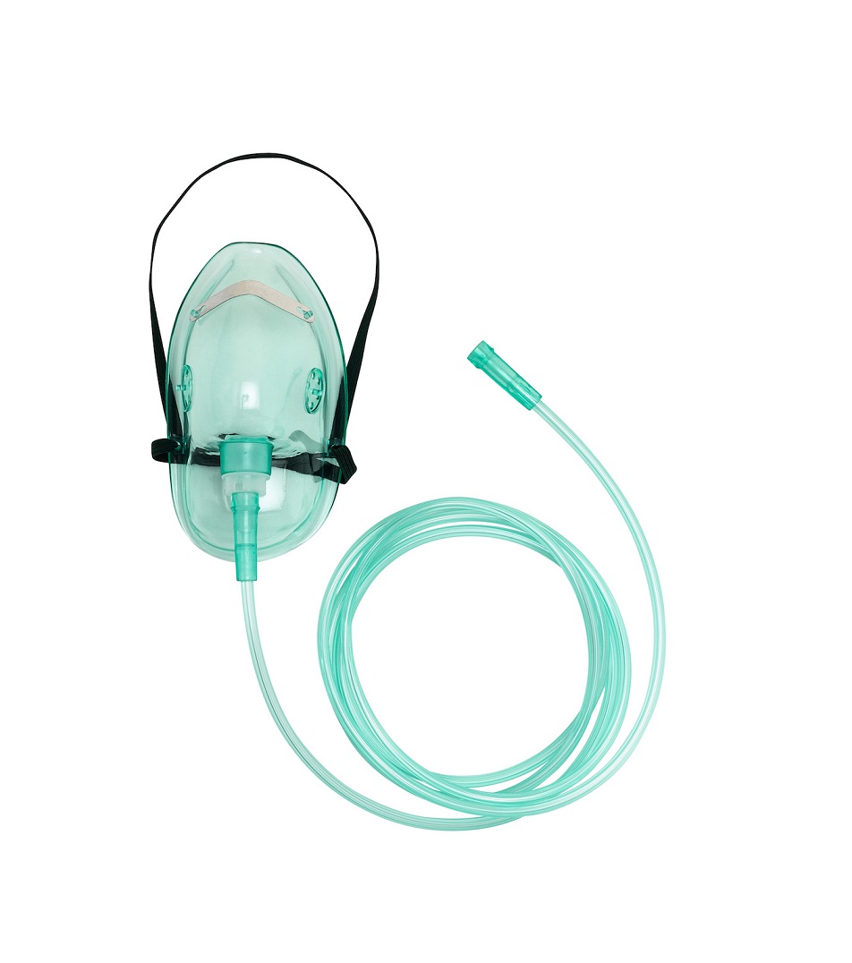 Oxygen Mask with Tubing ��� Pediatric