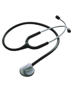 Professional Single Head Adult Stethoscope ��� Satin Finish Elite Type