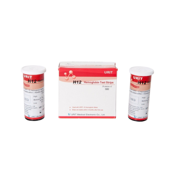 Hemoglobin & Urit Strips (12 + 25)