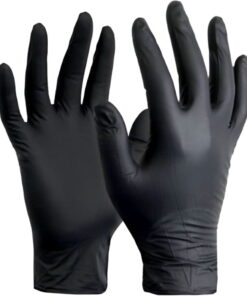Nitrile Examination Gloves ��� Black (Powder-Free)