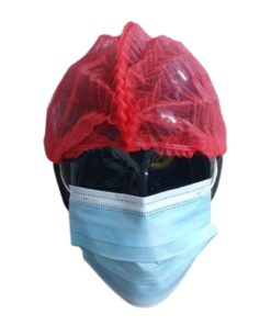 Mop Caps 21��� Double Stitch Red