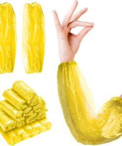 Yellow Plastic (p.e.) Sleeve Protectors