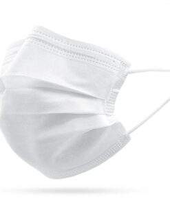 White Face Masks 2 Ply
