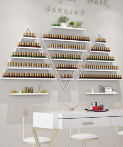 Alternative view of Glam Shelf Polish Display - 3pc set - White