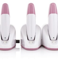 Alternative view of Pink Cartridge heater & base