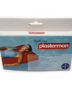 Plasterman Clear Waterproof Plaster Strips - 100/Box